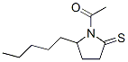 (9Ci)-1-乙酰基-5-戊基-2-吡咯烷硫酮结构式_38513-92-7结构式