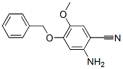 2-氨基-4-苄氧基-5-甲氧基苯甲腈结构式_385785-02-4结构式
