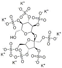 Sucrose heptasulfate, potassium salt Structure,386229-69-2Structure