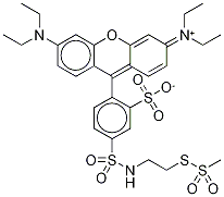 Sulfo rhodamine methanethiosulfonate Structure,386229-71-6Structure