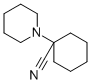 1-哌啶-1-基环己烷甲腈结构式_3867-15-0结构式