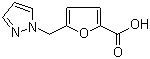 5-(1H-吡唑-1-甲基)-2-甲酸结构式_386736-99-8结构式
