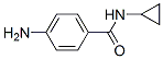 4-氨基-N-环丙基苯甲酰胺结构式_38681-77-5结构式