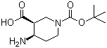 4-氨基-哌啶-1,3-二羧酸 1-叔丁酯结构式_388108-90-5结构式
