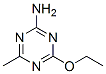 2-氨基-4-乙氧基-6-甲基-1,3,5-三嗪结构式_3882-66-4结构式