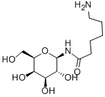 6-氨基-N-beta-D-吡喃半乳糖基己酰胺结构式_38822-56-9结构式