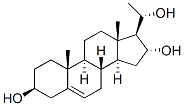 5-孕烯-3-beta, 16-alpha, 20-alpha-硫醇结构式_3885-13-0结构式