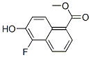 5-Fluoro-6-hydroxy-naphthalene-1-carboxylic acid methyl ester Structure,388622-47-7Structure