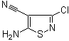 5-氨基-3-氯-4-异噻唑甲腈结构式_3889-68-7结构式