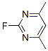(9CI)-2-氟-4,6-二甲基-嘧啶结构式_38953-33-2结构式
