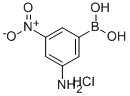 (3-氨基-5-硝基苯基)硼酸盐酸盐结构式_389621-79-8结构式