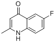 6-氟-2-甲基喹啉-4(1H)-酮结构式_389635-71-6结构式