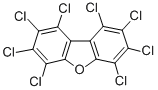 1,2,3,4,6,7,8,9-八氯二苯并呋喃结构式_39001-02-0结构式