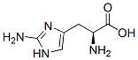 2-氨基组氨酸结构式_39037-22-4结构式