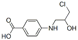 4-(3-Chloro-2-hydroxy-propylamino)-benzoic acid Structure,39083-58-4Structure