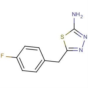 5-(4-氟苄基)-1,3,4-噻二唑-2-胺结构式_39181-55-0结构式