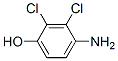 4-氨基-2,3-二氯苯酚结构式_39183-17-0结构式