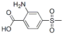 2-氨基-4-甲基磺酰基苯甲酸结构式_393085-45-5结构式
