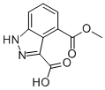 1H-吲唑-3,4-二羧酸-4-甲酯结构式_393553-44-1结构式