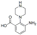 3-氨基-2-哌嗪-1-苯甲酸结构式_394655-10-8结构式