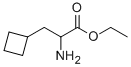 Cyclobutanepropanoic acid, α-amino-, ethyl ester Structure,394735-17-2Structure