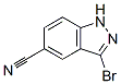 3-Bromo-5-cyano (1h)indazole Structure,395101-67-4Structure