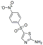 2-氨基-5-(4-硝基苯基磺酰基)噻唑结构式_39565-05-4结构式