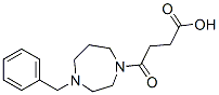 4-(4-Benzyl-1,4-diazepan-1-yl)-4-oxobutanoic acid Structure,396105-43-4Structure