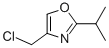 4-(氯甲基)-2-(1-甲基乙基)噁唑结构式_39624-97-0结构式