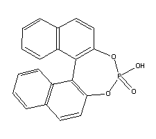 (R)-(-)-1,1-Binaphthyl-2,2-diyl hydrogenphosphate Structure,39648-67-4Structure