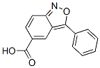 3-苯基-2,1-苯并异噁唑-5-羧酸结构式_39695-71-1结构式
