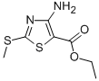 4-氨基-2-(甲基硫代)噻唑-5-羧酸乙酯结构式_39736-29-3结构式
