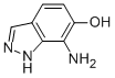 7-氨基-1H-吲唑-6-醇结构式_39761-89-2结构式