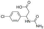 3-[(氨基羰基)氨基]-3-(4-氯苯基)丙酸结构式_39773-45-0结构式