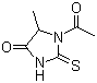1-乙酰基-5-甲基-2-硫氧代-4-咪唑啉酮结构式_39806-38-7结构式