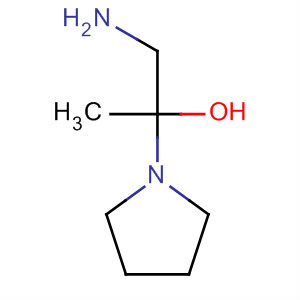1-氨基-3-(1-吡咯烷基)-2-丙醇结构式_39849-47-3结构式