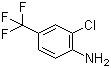 4-Amino-3-chlorobenzotrifluoride Structure