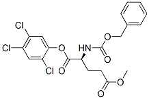 N-[(苄氧基)羰基]-l-谷氨酸 5-甲基 1-(2,4,5-三氯苯基)酯结构式_39993-96-9结构式