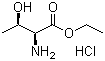 L-苏氨酸乙酯盐酸盐结构式_39994-70-2结构式