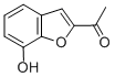 2-乙酰基-7-羟基苯并呋喃结构式_40020-87-9结构式