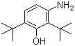 3-氨基-2,6-二(叔丁基)苯酚结构式_400629-10-9结构式