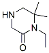 (9ci)-1-乙基-6,6-二甲基-哌嗪酮结构式_400756-14-1结构式