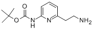 6-(2-氨基乙基)吡啶-2-氨基甲酸叔丁酯结构式_400776-37-6结构式