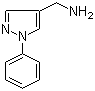 1-苯基-1H-吡唑-4-甲胺结构式_400877-10-3结构式