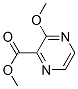 2-Pyrazinecarboxylic acid, 3-methoxy-, methyl ester Structure,40155-20-2Structure