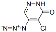5-叠氮基-4-氯-3(2H)-吡嗪酮结构式_40175-80-2结构式