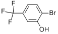 2-Bromo-5-trifluoromethylphenol Structure,402-05-1Structure