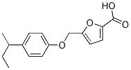 5-(4-(2-Butyl)phenoxymethyl)furan-2-carboxylic acid Structure,402745-78-2Structure