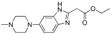 Ethyl 2-[5-(4-methylpiperazinyl)benzimidazol-2-yl]acetate Structure,402948-37-2Structure