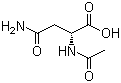 N-Acetyl-L-asparagine Structure